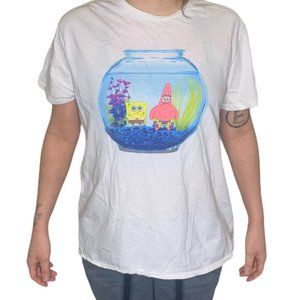 Spongebob Squarepants & Patrick Star Sad Face Men's T-Shirt Size L (42-44)